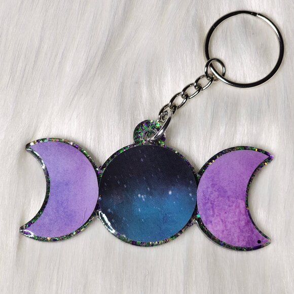 Moon Keychain - Picture 1 of 2